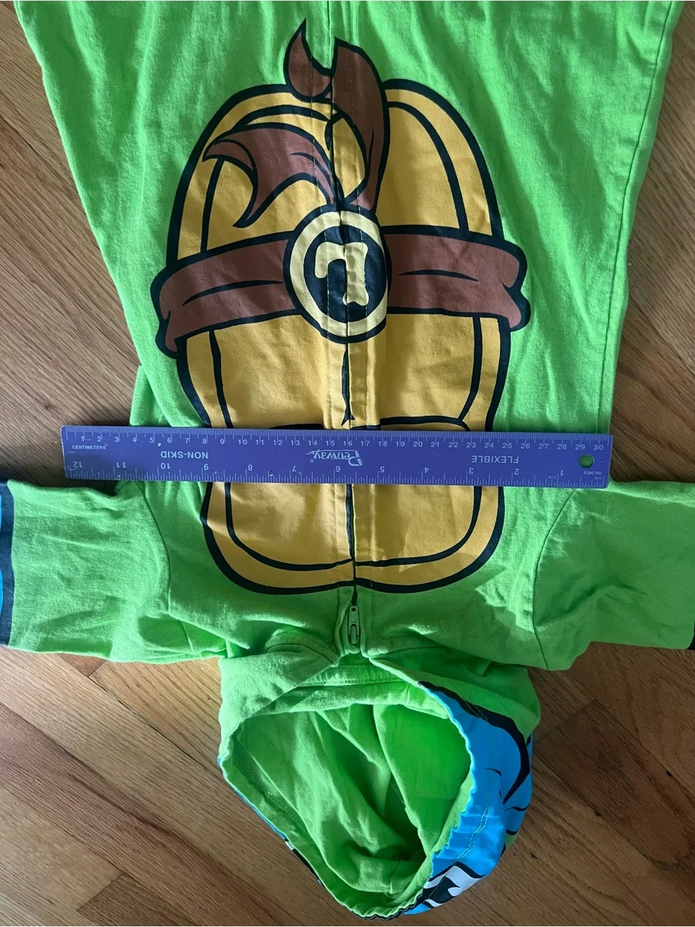 Nickelodeon Teenage Mutant Ninja Turtles Hooded one piece Leonardo